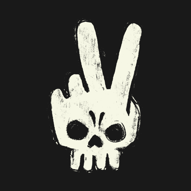 Skull Hand by Walmazan