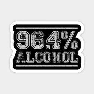 96.4% Alcohol Magnet