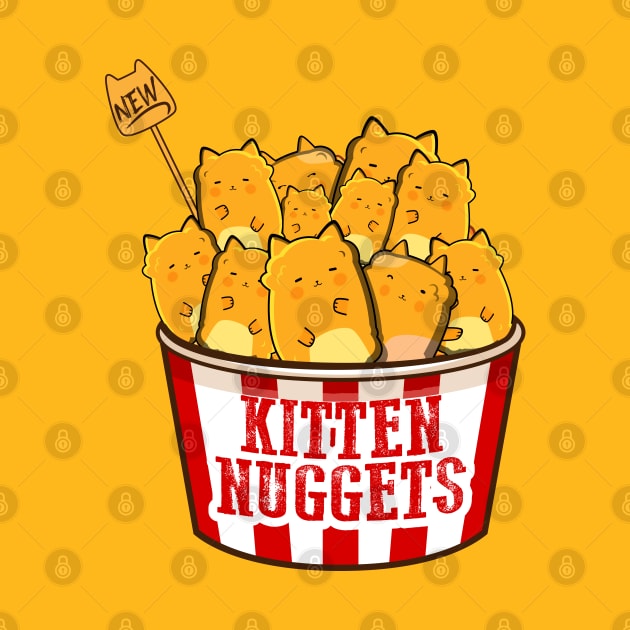 Adorable Kitten Nuggets by 66designer99