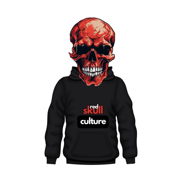 Red Skull Culture, Festival t-shirts, Unisex t-shirts, tees, men's t-shirt, women's t-shirt, summer t-shirts, trendy t-shirt, hoodies, gifts by Clinsh Online 