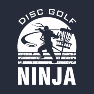 Disc golf ninja Frisbee golf T-Shirt