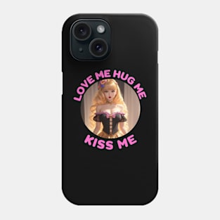 Anime Girl Love Me Beautiful Woman Anime Cosplay Phone Case