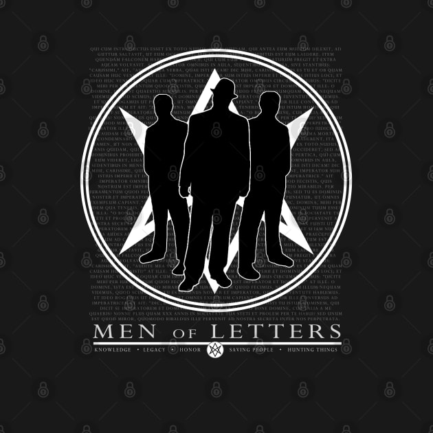 MEN OF LETTERS by GnarllyMama