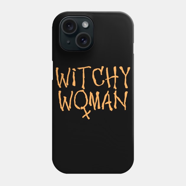 Wiccan Occult Witchcraft Witchy Woman Phone Case by Tshirt Samurai
