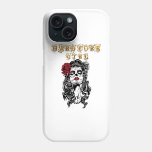 hardcore girl Phone Case