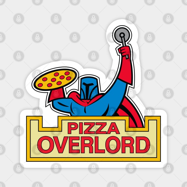 Pizza Overlord (Alt) Magnet by Roufxis