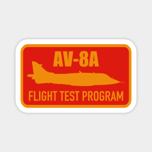 AV-8A Harrier Flight Test Program Magnet