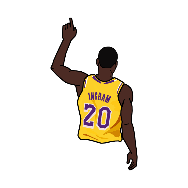 Andre Ingram - NBA Los Angeles Lakers by xavierjfong