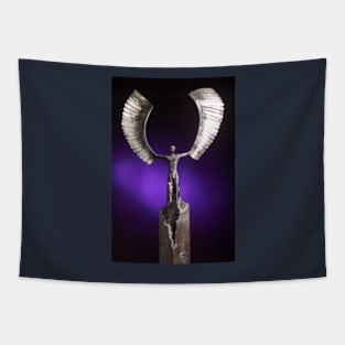 The Gilded Winged Man 01 Tapestry