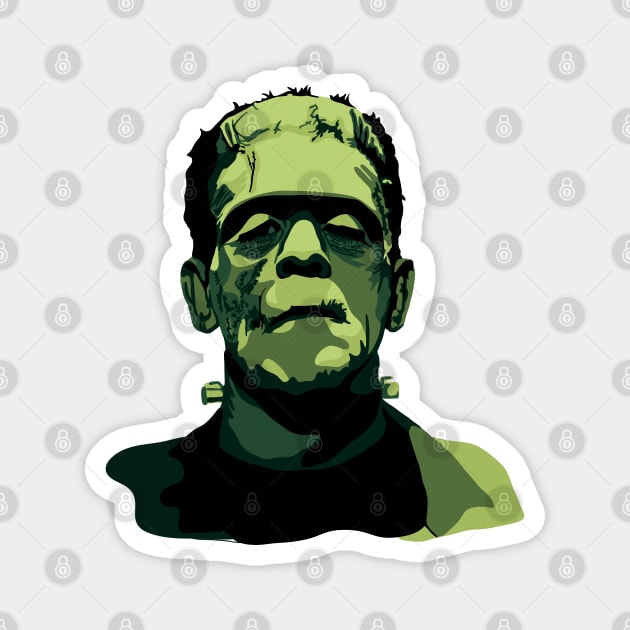 Boris Karloff as Frankenstein's Monster Magnet by Slightly Unhinged