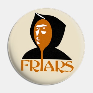 Retro San Diego Friars Tennis Pin