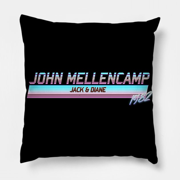 Jack and Diane Pillow by Soysip