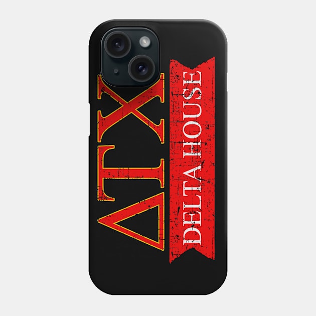 Delta Tau Chi - Delta House, distressed Phone Case by woodsman