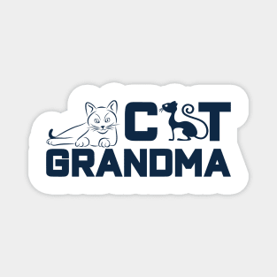 Cat grandma Magnet