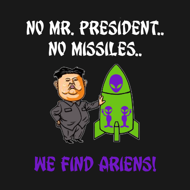 Funny President Trump Nuke Design Ancient Aliens by DawncoeDesign