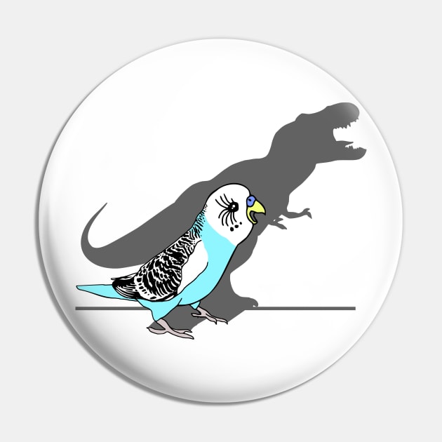 dinosaur shadow - budgie Pin by FandomizedRose