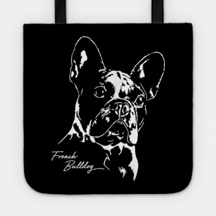 French Bulldog dog Frenchie portrait Tote