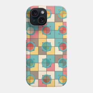 Colorful geometric pattern Phone Case