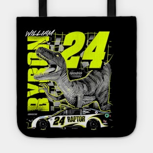 William Byron #24 Raptor Dinosaur Tote