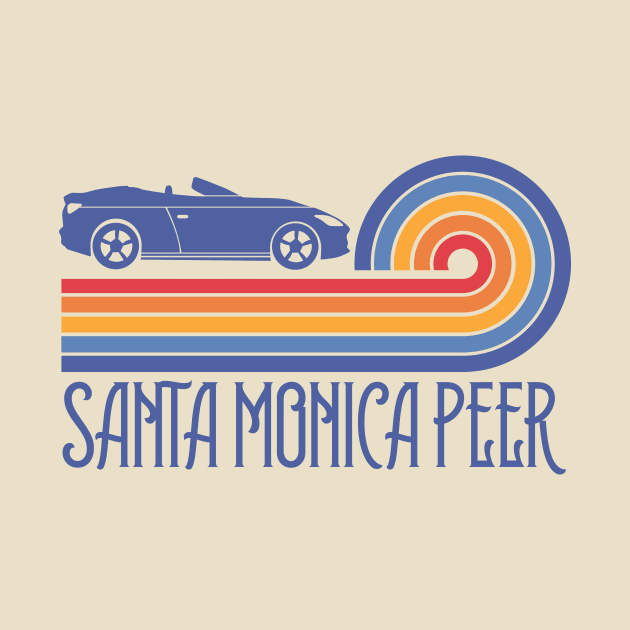 Santa Monica car by elaissiiliass