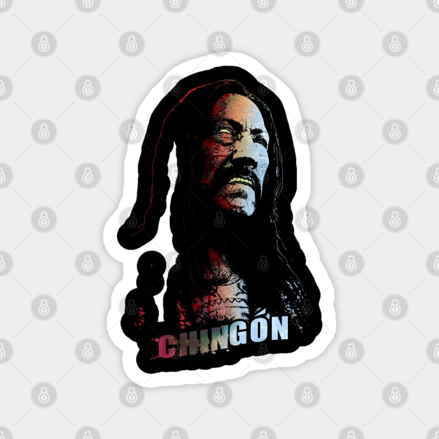 Chingon Magnet by blackdrawsstuff