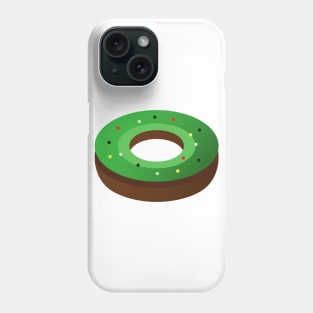 Simple Matcha Green Tea Donut with Sprinkles Phone Case