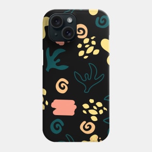 Colorful abstract pattern design Phone Case