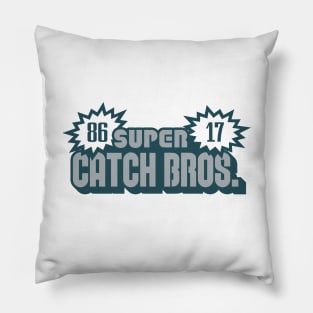 Super Catch Bros, PHI - White Pillow