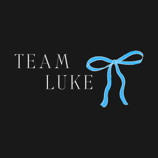 Team Luke - blue ribbon T-Shirt