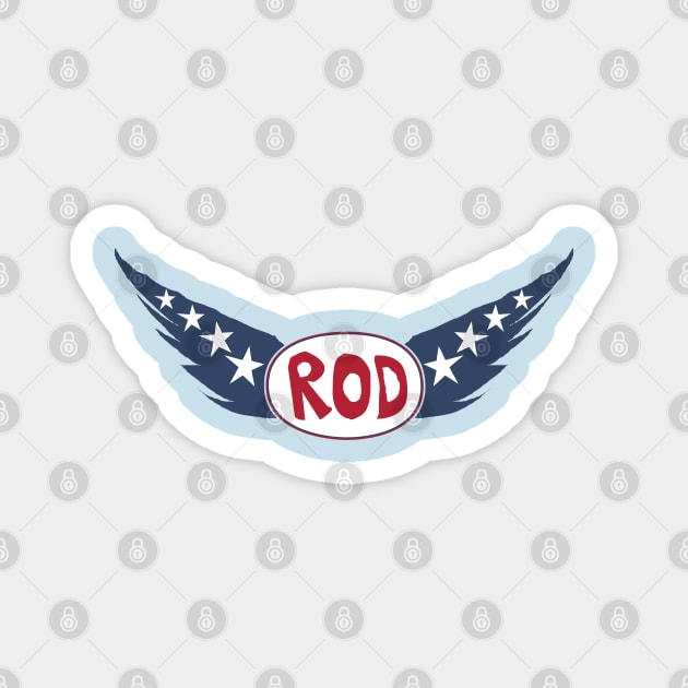 Hot Rod Magnet by spicytees