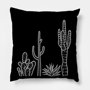 Cactus illustration Pillow