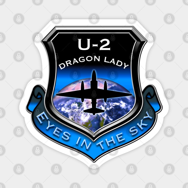 U-2 Spy Plane Magnet by DrewskiDesignz