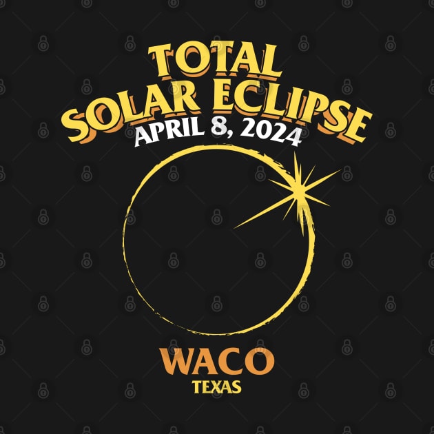 Total Solar Eclipse 2024 - Waco, Texas by LAB Ideas