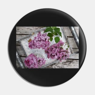 Fragrant purple Lilacs in a vase Pin