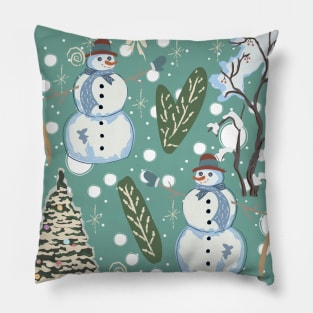 Snowman Pillow