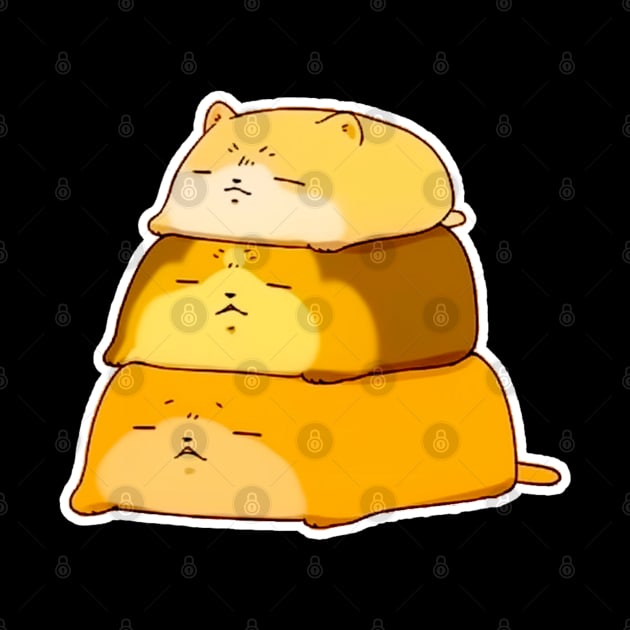 Feline Tower of Loafs by Newdlebobs