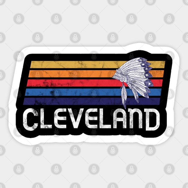  CLE Cleveland Ohio Native American Indian Tribe Shirt