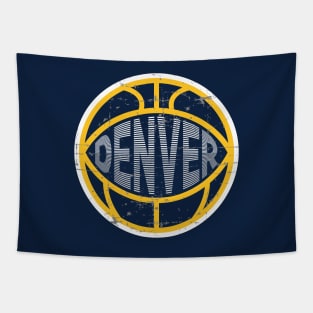 Denver Basketball 2 Tapestry