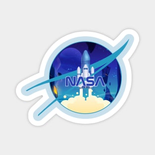 USA Space Agency Magnet