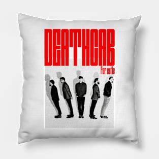 Death Cab for Cutie -- Aesthetic Fan Art Design Pillow