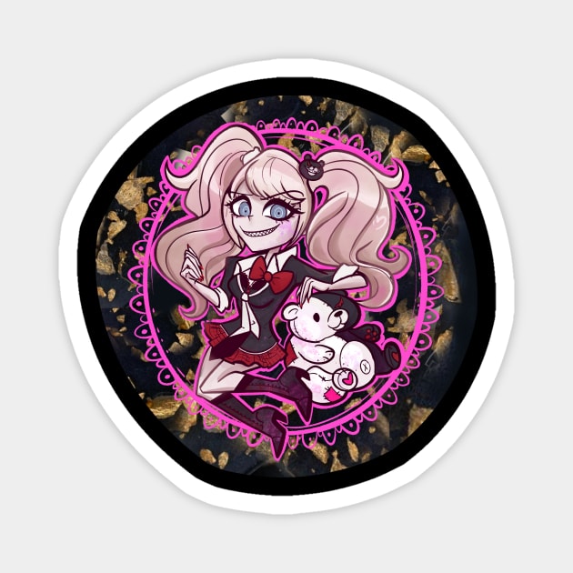 Junko Enoshima Magnet by SophieScruggs