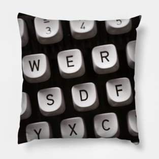 Old Typewriter Pillow