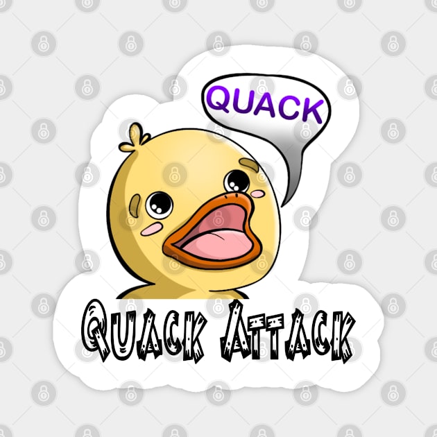 Quack Attack, Baby Duck, Twitch Streamer Emote Magnet by WolfGang mmxx