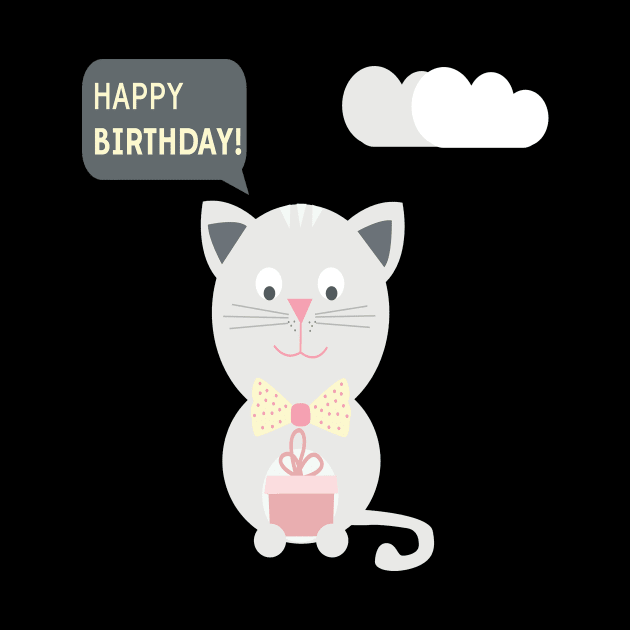 Happy Birthday Funny Cats by karascom