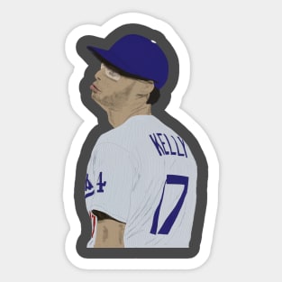 Los Angeles Dodgers – Cursive Los Dodgers – Full Color Vinyl Sticker –  Custom Size – Biggest Decal Shop