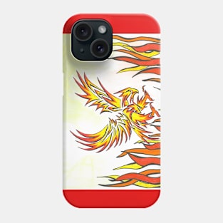 From the sky into the fire Phone Case