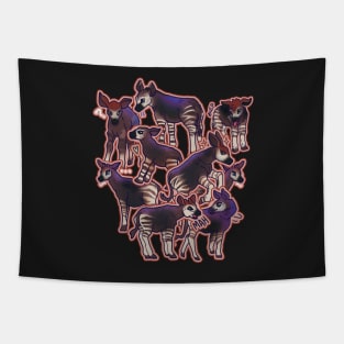 Okapi bundle sticker Tapestry