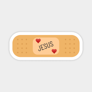 Jesus patch, christian bandaid Magnet