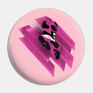 Pink Psycho Ranger Pin