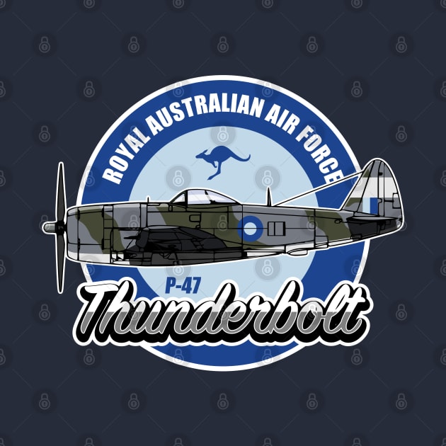 RAAF P-47 Thunderbolt by TCP
